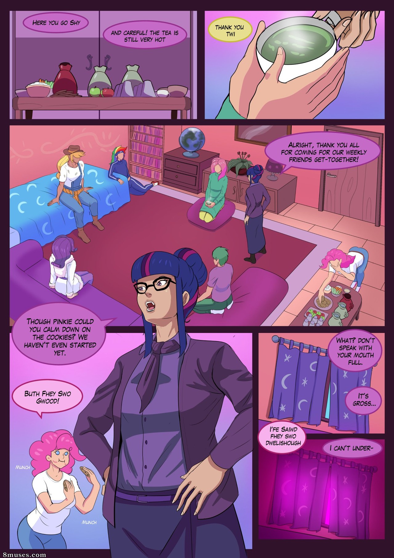 Page 2 | Various-AuthorsAnnonMlp-Pink-World | 8muses - Sex Comics