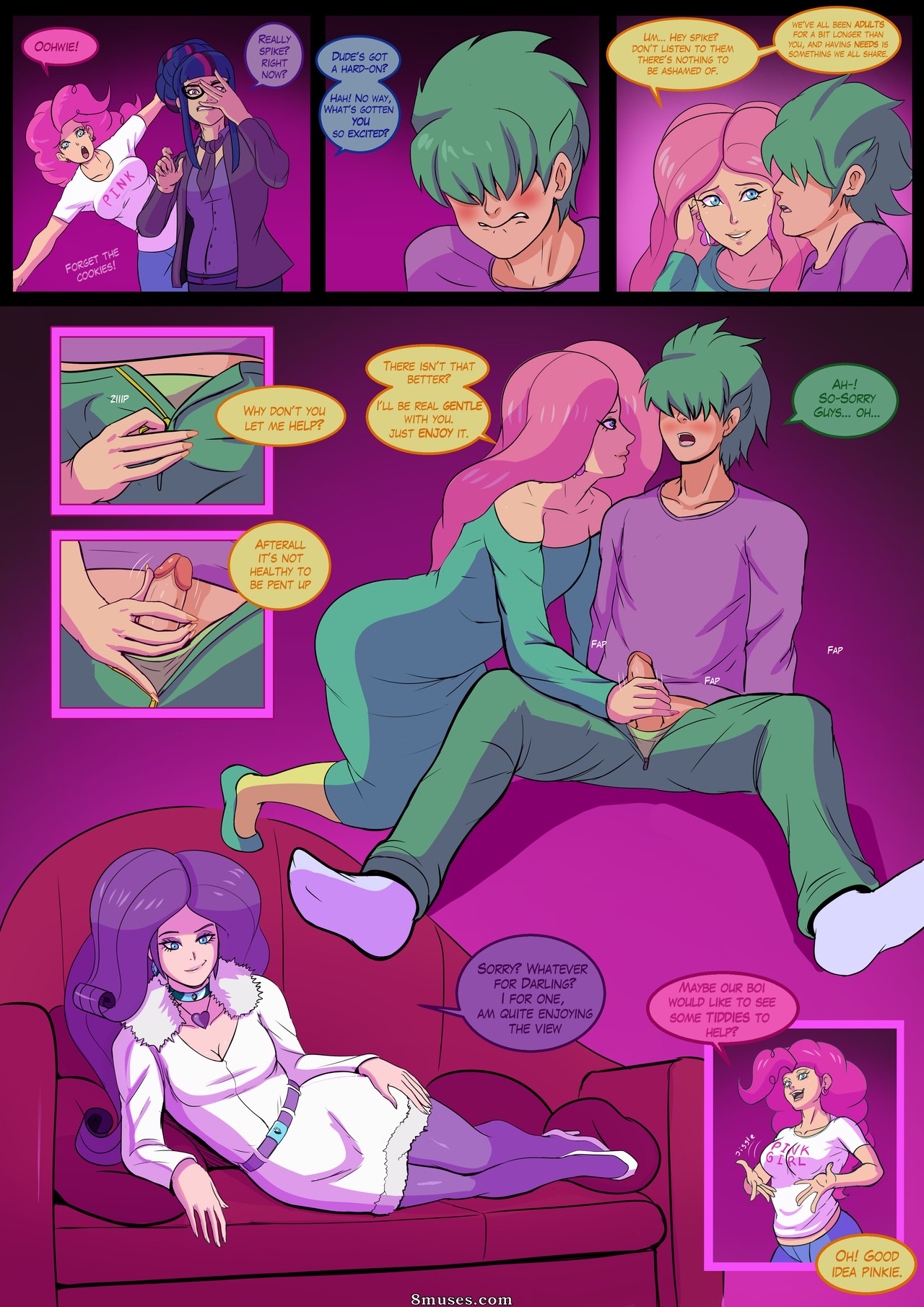 Page 4 | Various-AuthorsAnnonMlp-Pink-World | 8muses - Sex Comics