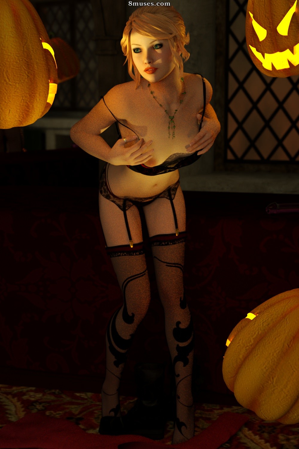 SinCyprine - Dews Treat On Halloween - Page 5