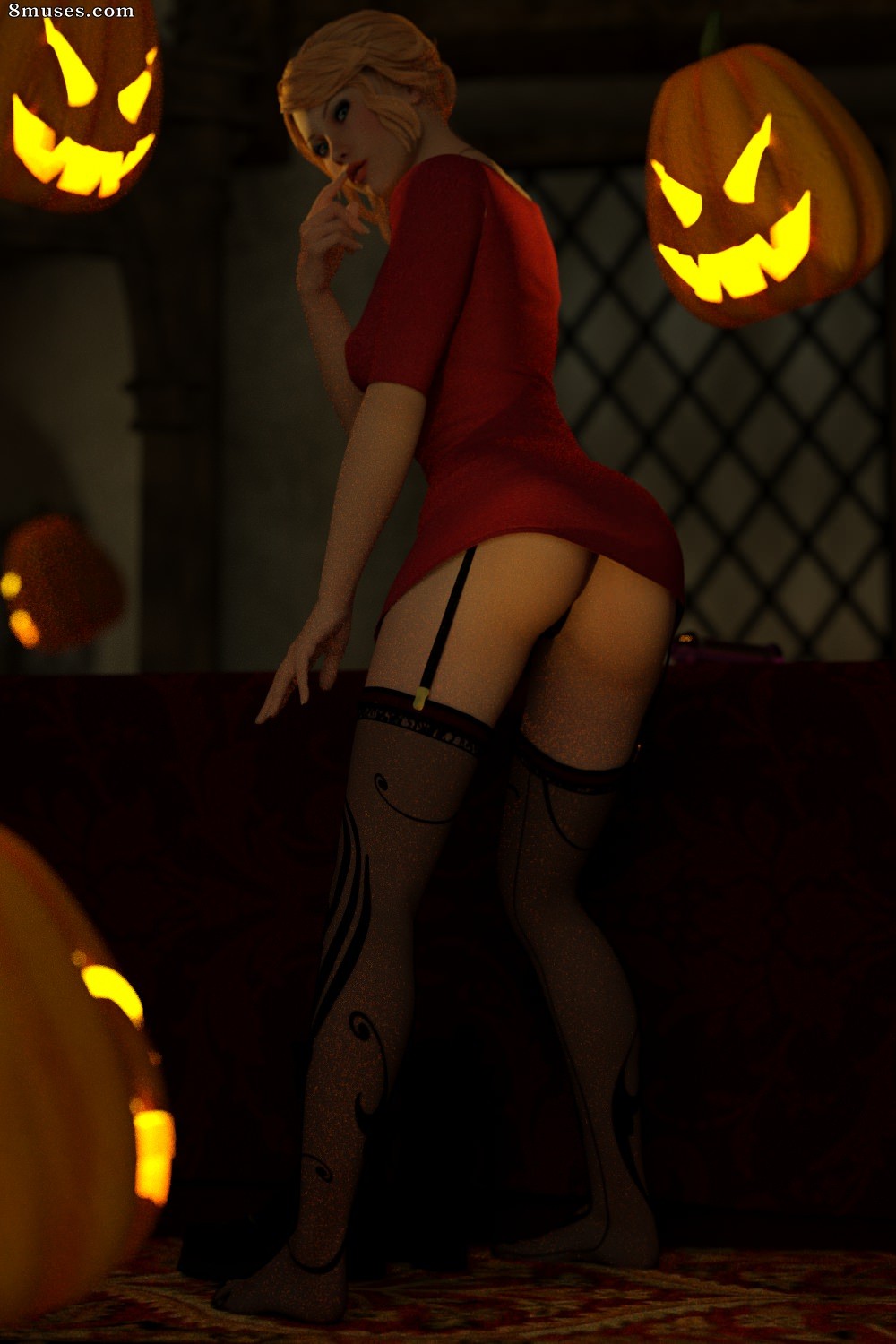 SinCyprine - Dews Treat On Halloween - Page 3
