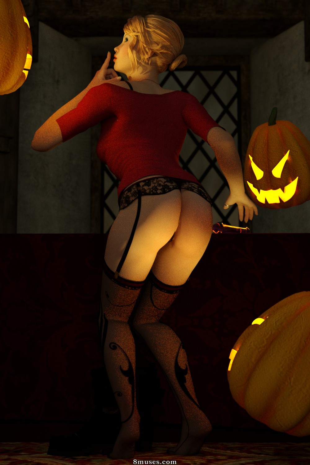 SinCyprine - Dews Treat On Halloween - Page 4