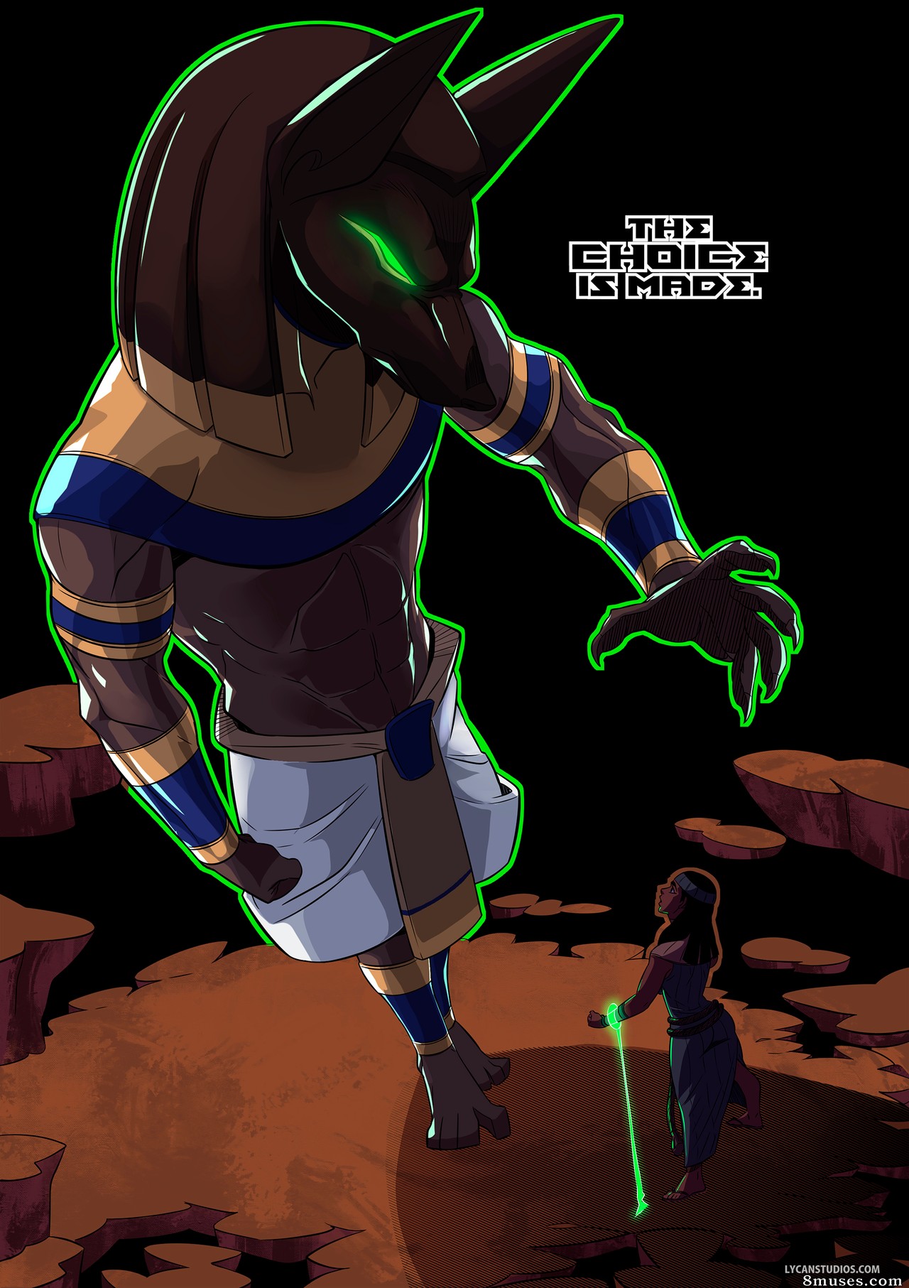 Locofuria Comics - 100 Ways to Become a Monster 36 - Anubis Vessel - Page 13