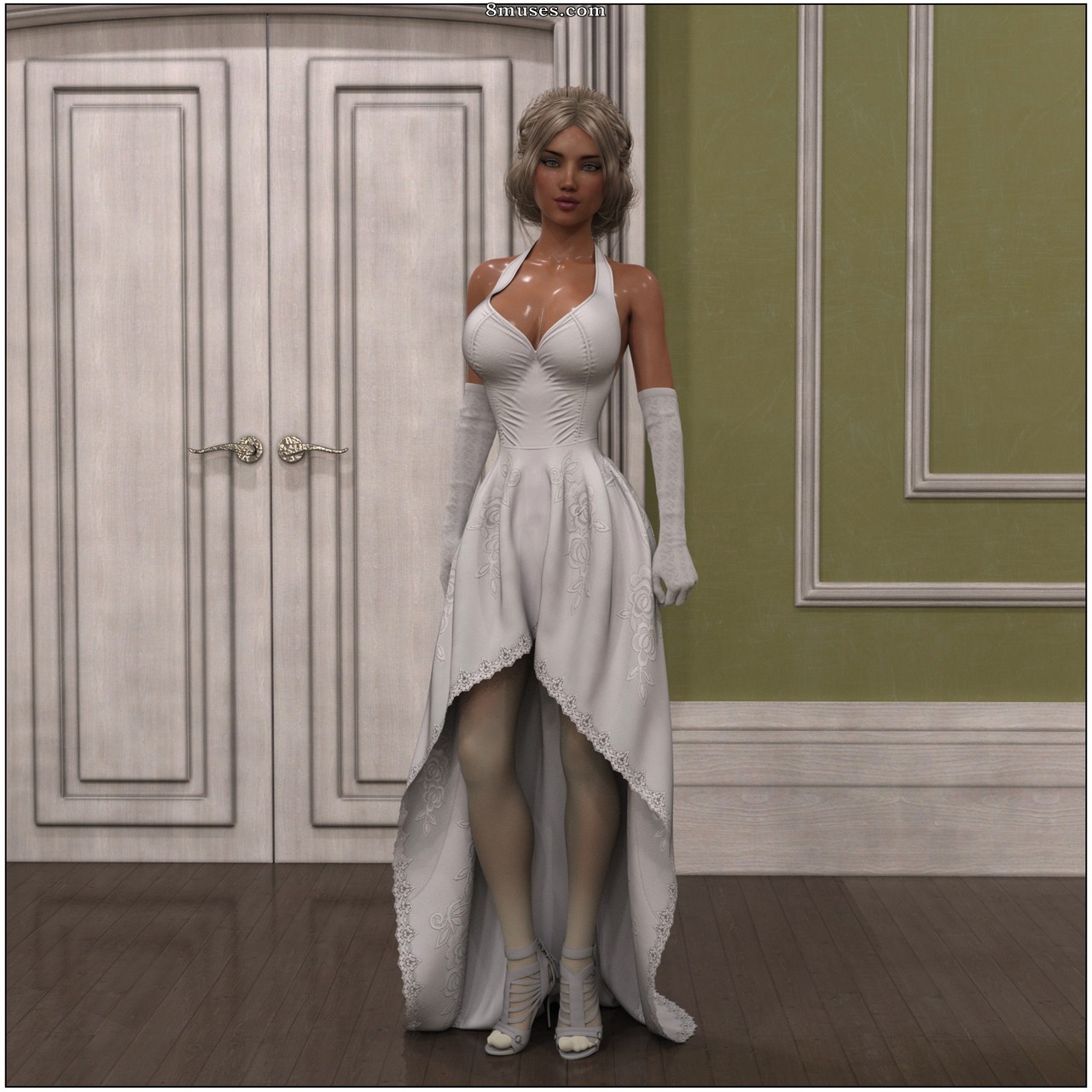 Dickgirl Heaven - Bride Bang - Bonus - Page 1