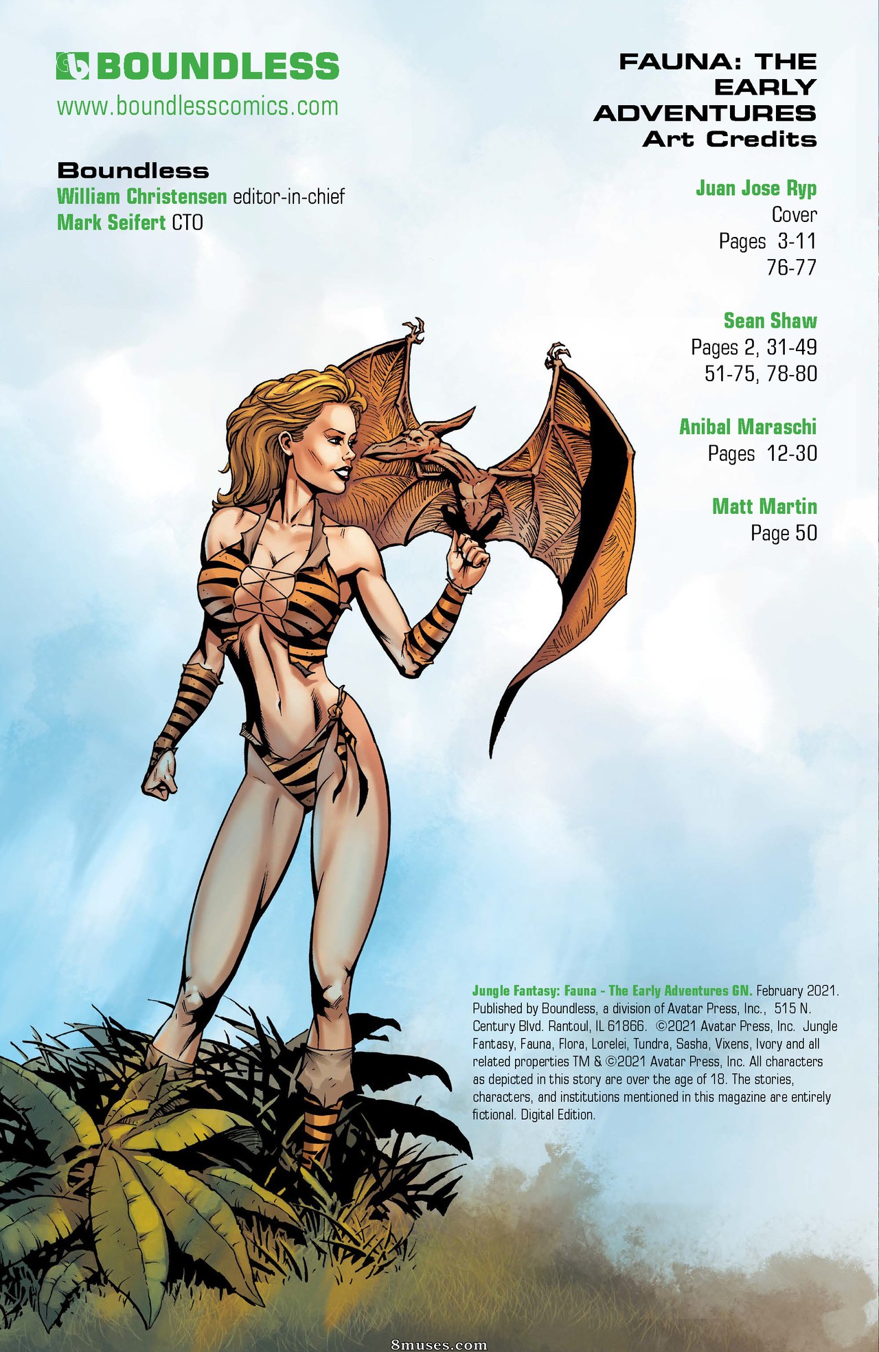 Boundless Comics - Fantasia da selva - Fauna - A aventura inicial - Página 2