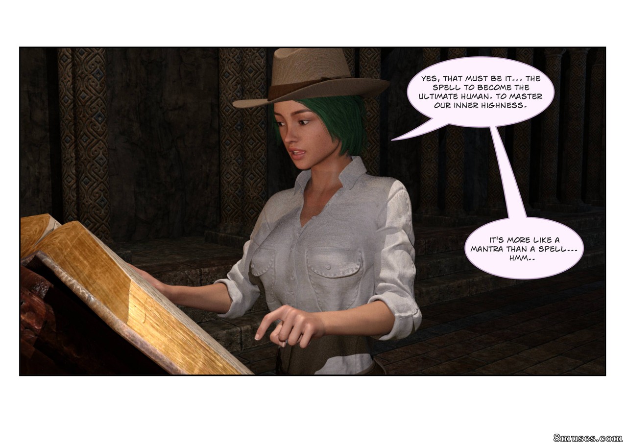 Abimboleb Comics - Mujer bimbó de cueva - Página 8