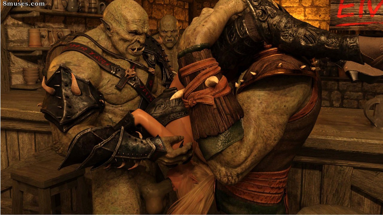 Gonzo - Sexy3DComics - Elves - Orc Taven - Page 14