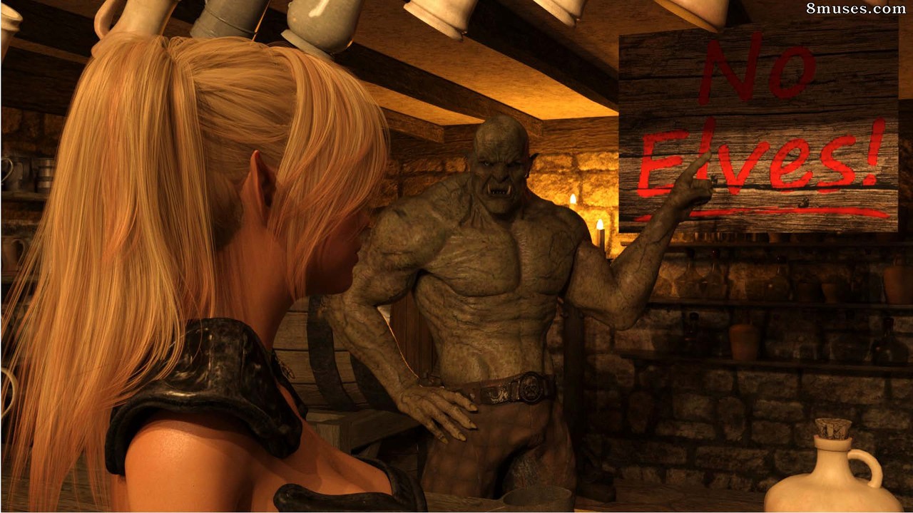 Gonzo - Sexy3DComics - Elves - Orc Taven - Page 3