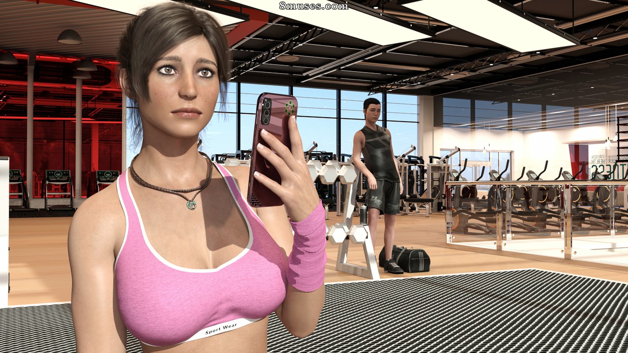 Lara's Gym Day - No Text - Page 19