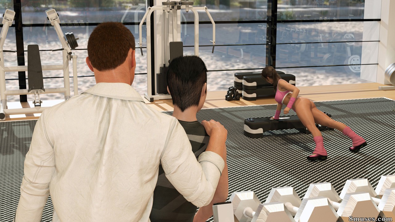 Lara's Gym Day - No Text - Page 90