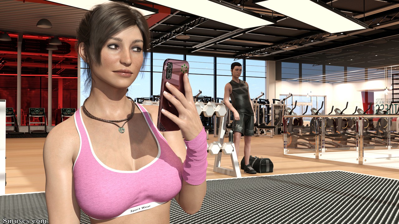 Lara's Gym Day - No Text - Page 20