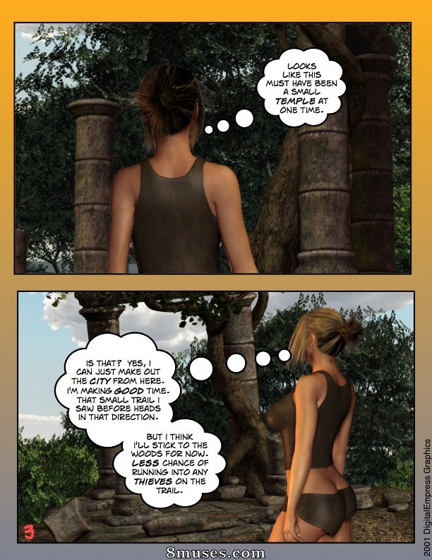 Digital Empress-Captain Trips Comics - Crônicas da imperatriz - Livro 10 - A prostituta de Vênia - Página 3