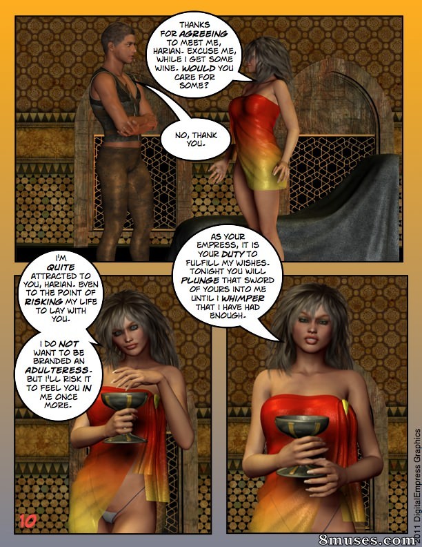 Digital Empress-Captain Trips Comics - Empress Chronicles - Book 10- The Whore Of Vernia - Page 10