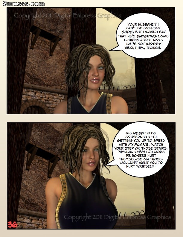 Digital Empress-Captain Trips Comics - Empress Chronicles - Book 10- The Whore Of Vernia - Page 36