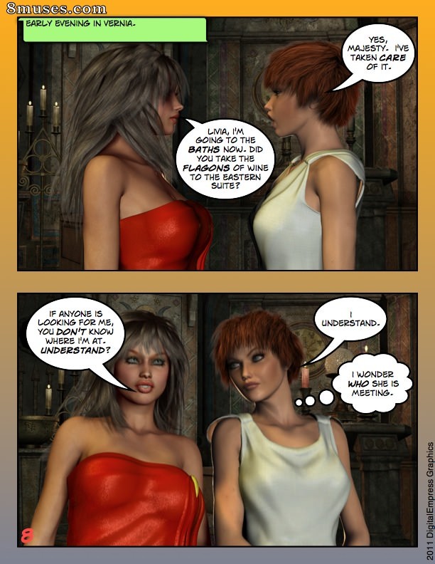Digital Empress-Captain Trips Comics - Chroniques de l'impératrice - Livre 10 - La putain de Vérnia - Page 8