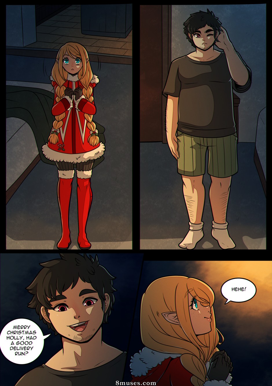 Kinkymation Comics - Vacaciones de Navidad con Holly - Página 6