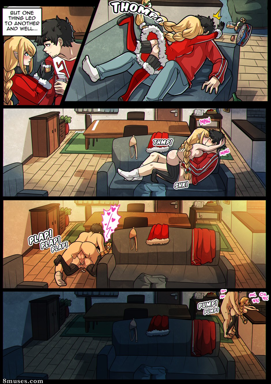 Kinkymation Comics - A Holly Holidays - Page 12