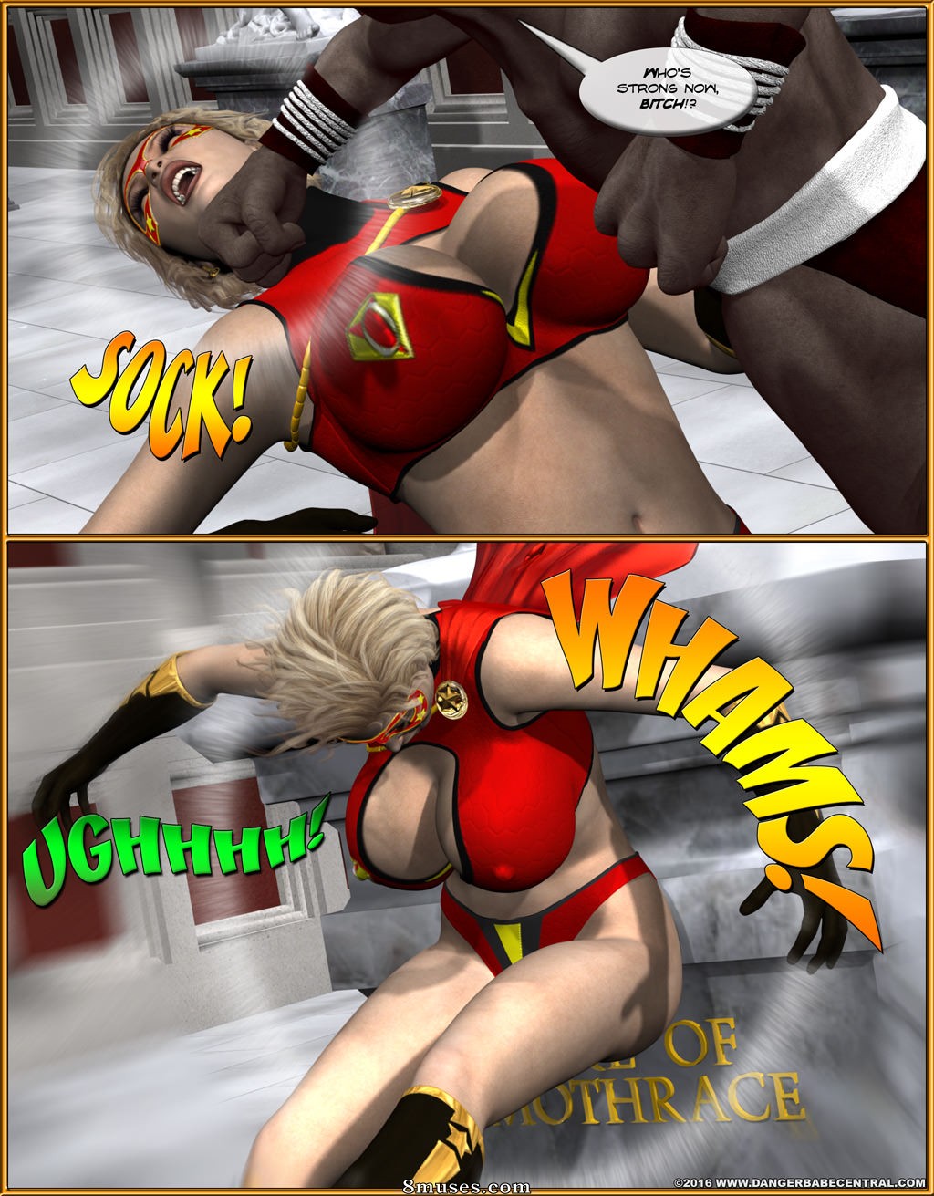 3D - Omega Woman - Attack of the Christmas Goblins - Page 14