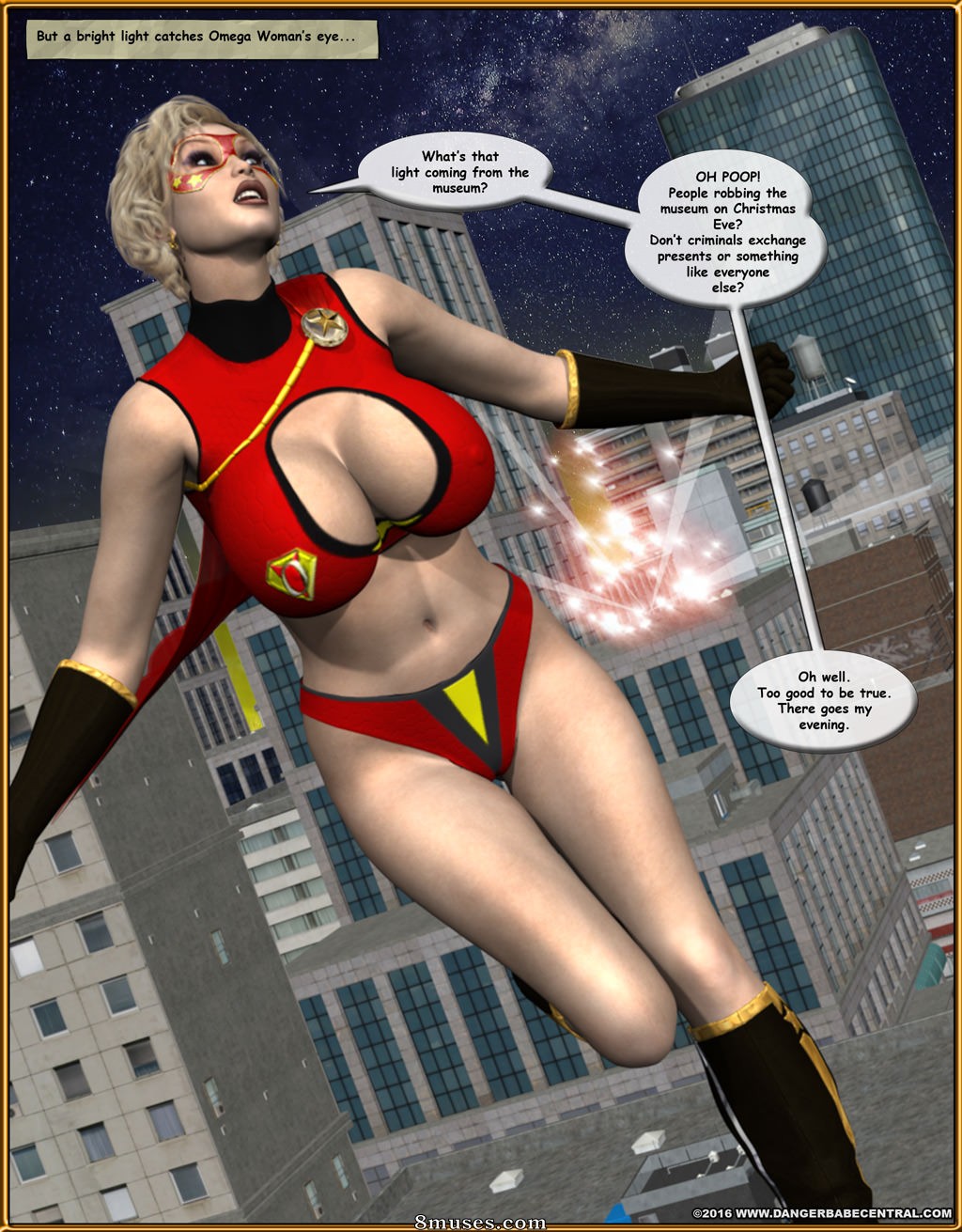 3D - Omega Woman - Attack of the Christmas Goblins - Page 5