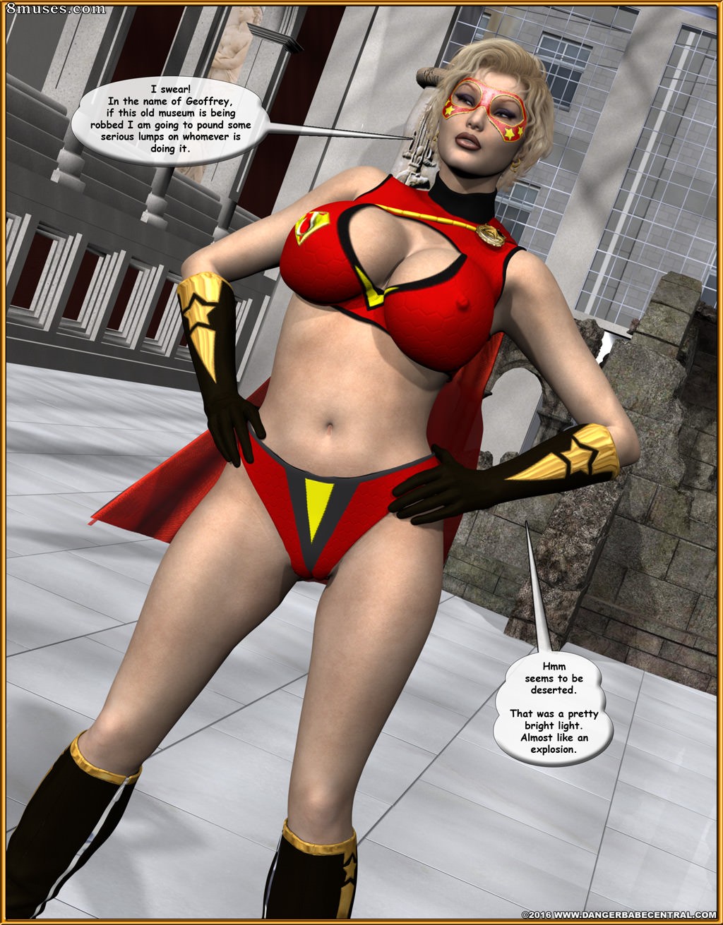 3D - Omega Woman - Attack of the Christmas Goblins - Page 6