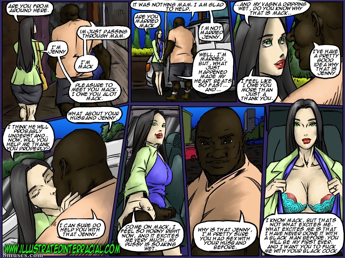 IllustratedInterracial.com Comics - Big Mack in Maryland - Page 4