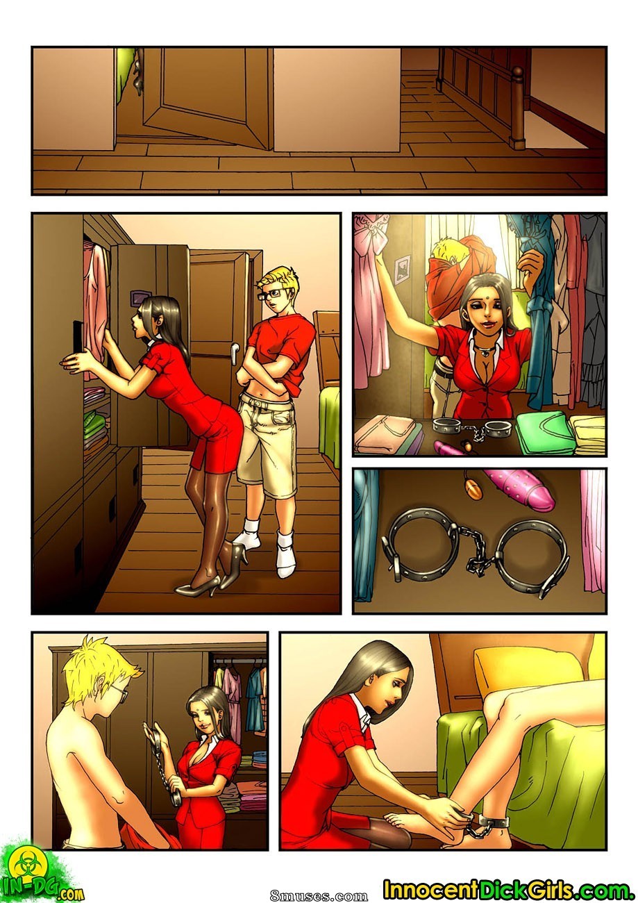 Innocent Dickgirls Comics - Lisa ganha doces - Página 4