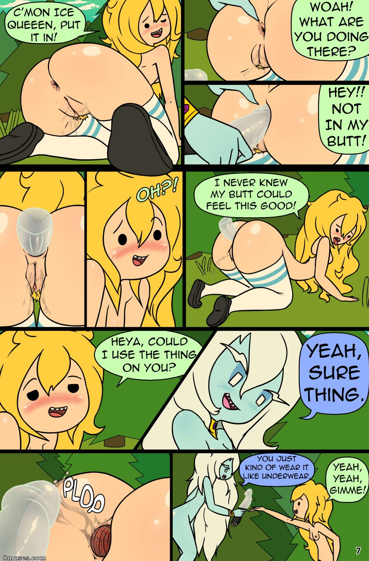 MisAdventure Time - Spring Special - The Cat the Queen and the Forest - Page 9