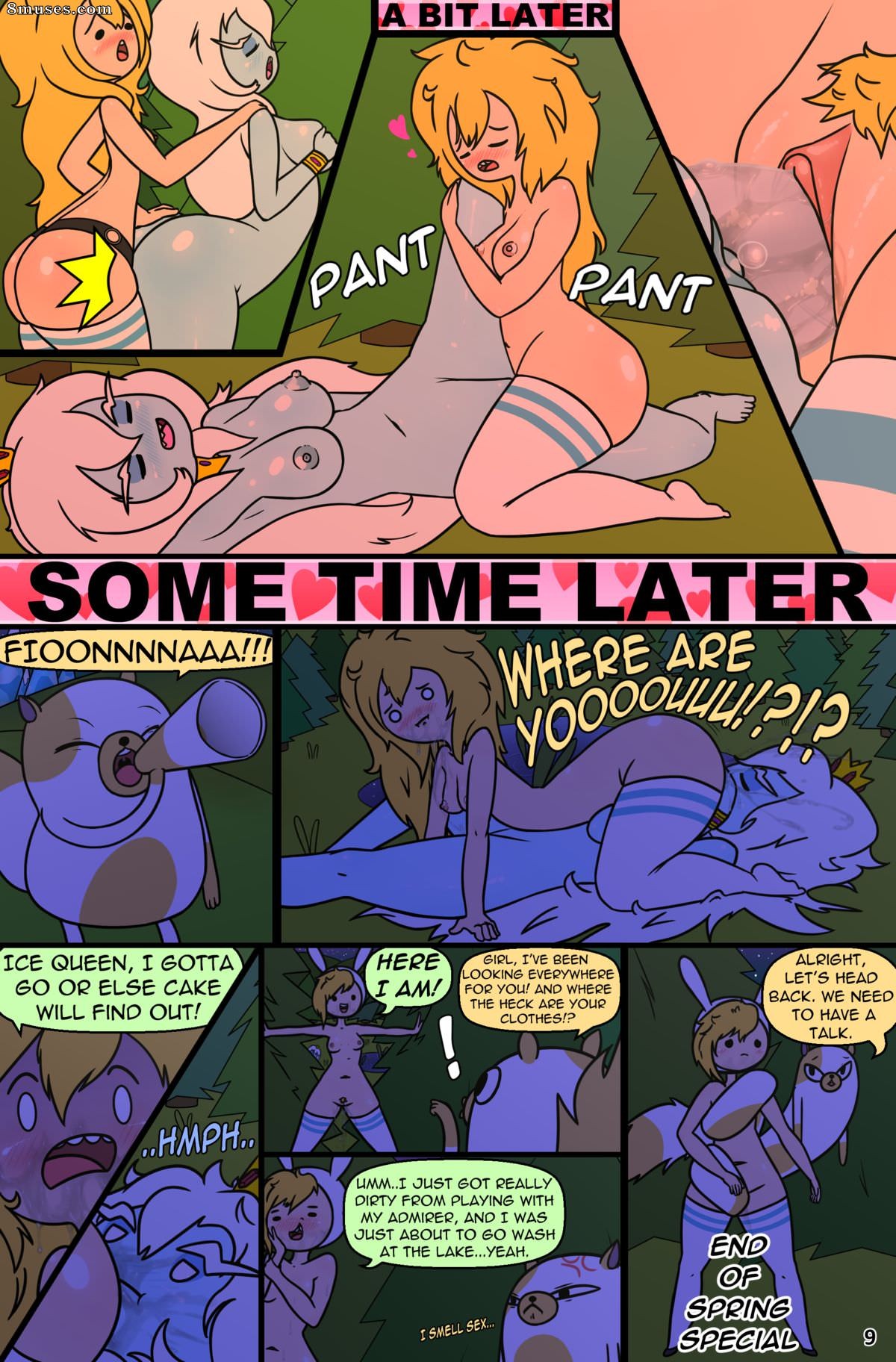 MisAdventure Time - Spring Special - The Cat the Queen and the Forest - Page 11