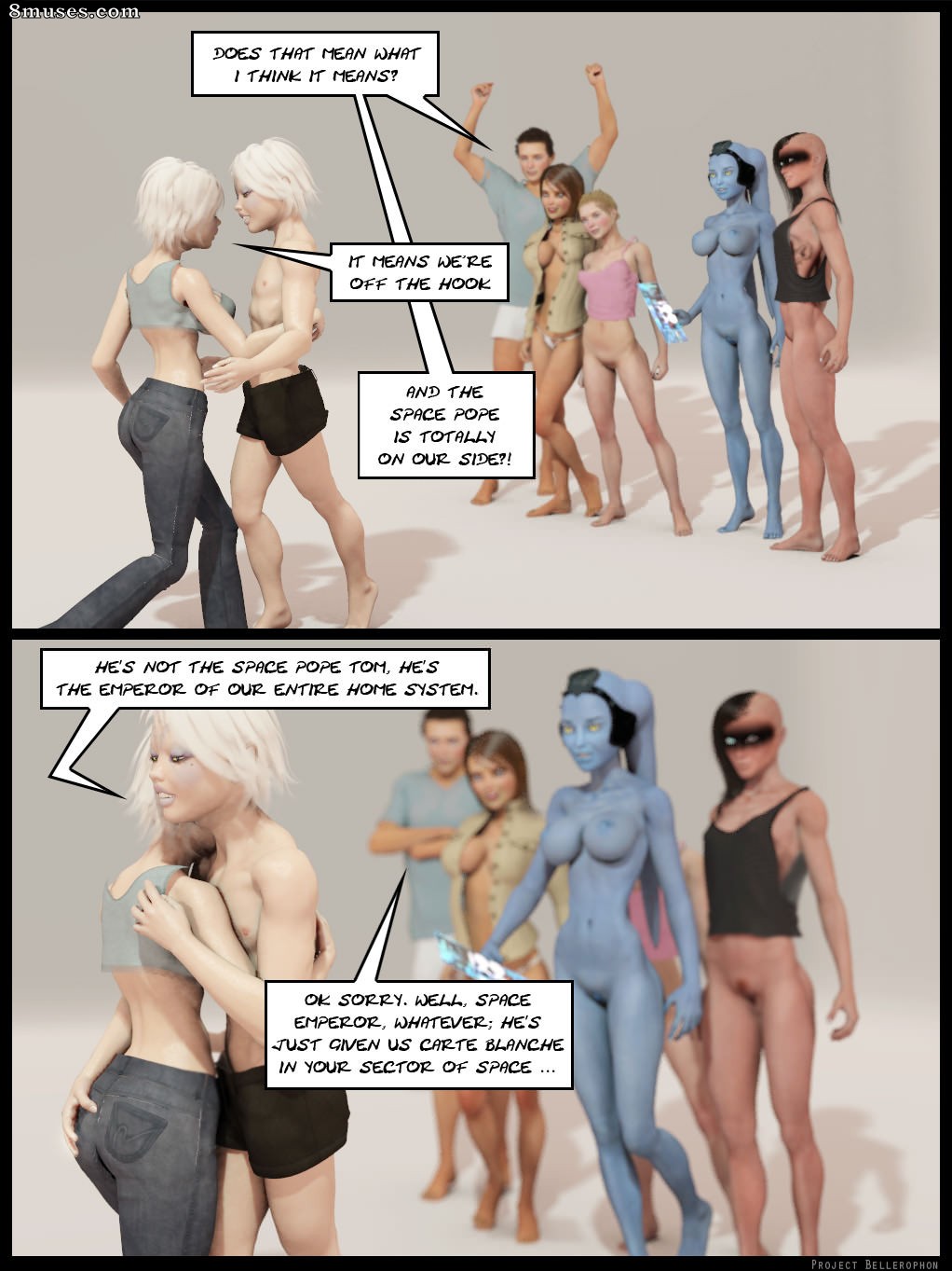 Project Bellerophon Comics - 19-Los callados - Página 93