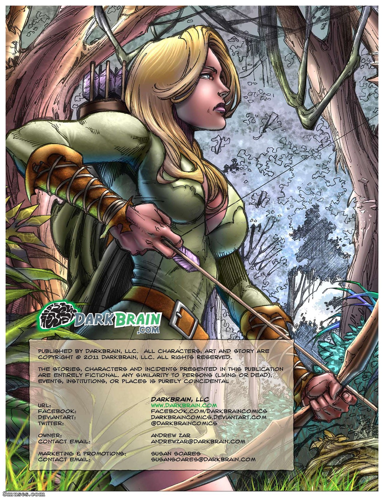 DarkBrain Comics - Zeopatra Phoenix - Page 2