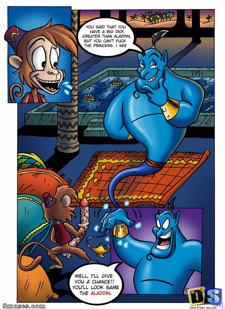 Aladdin and The Magic Lamp - Aladdin Comic - Page 1