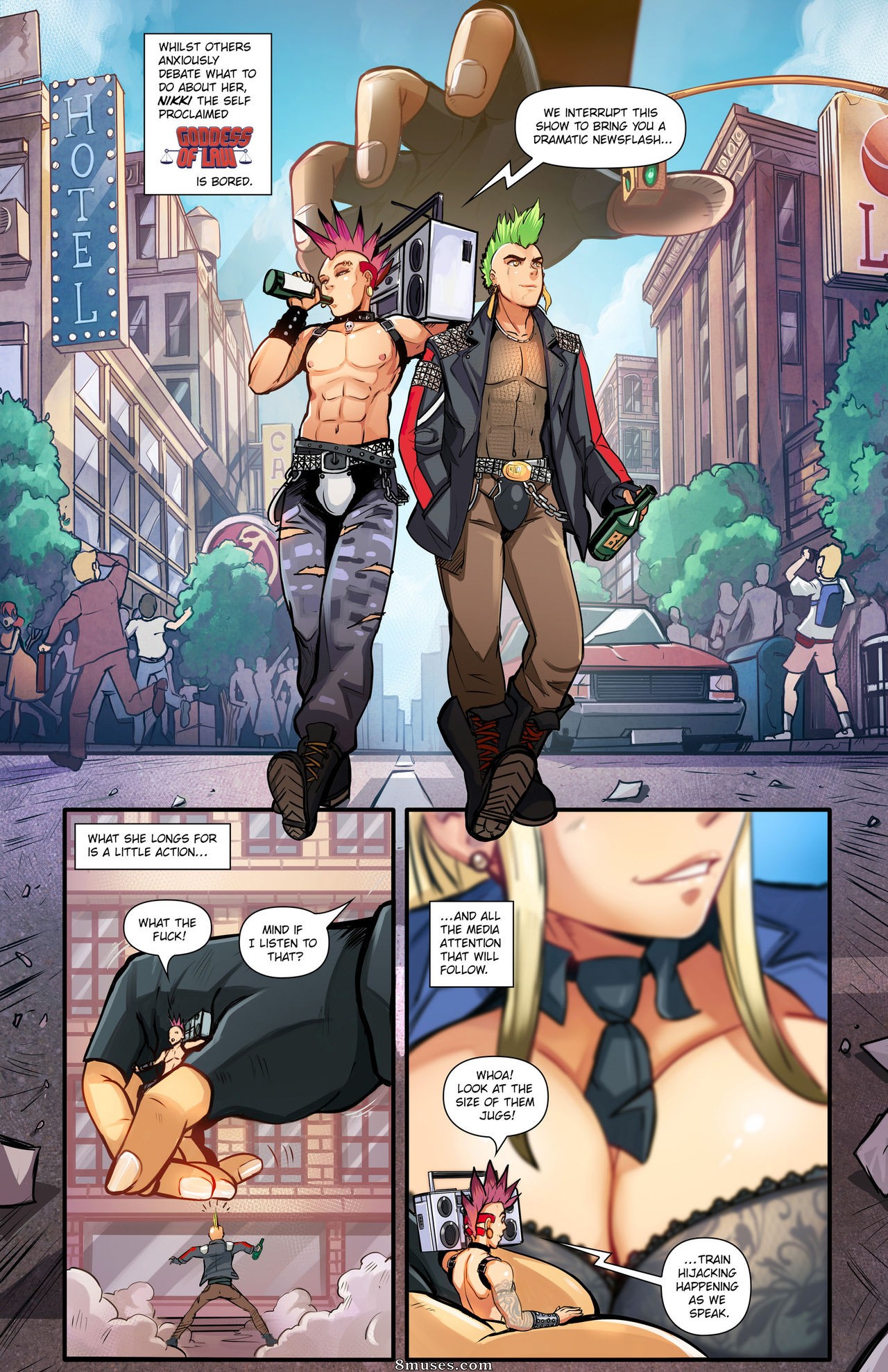 A Goddess of Law - Issue 2 - Page 4