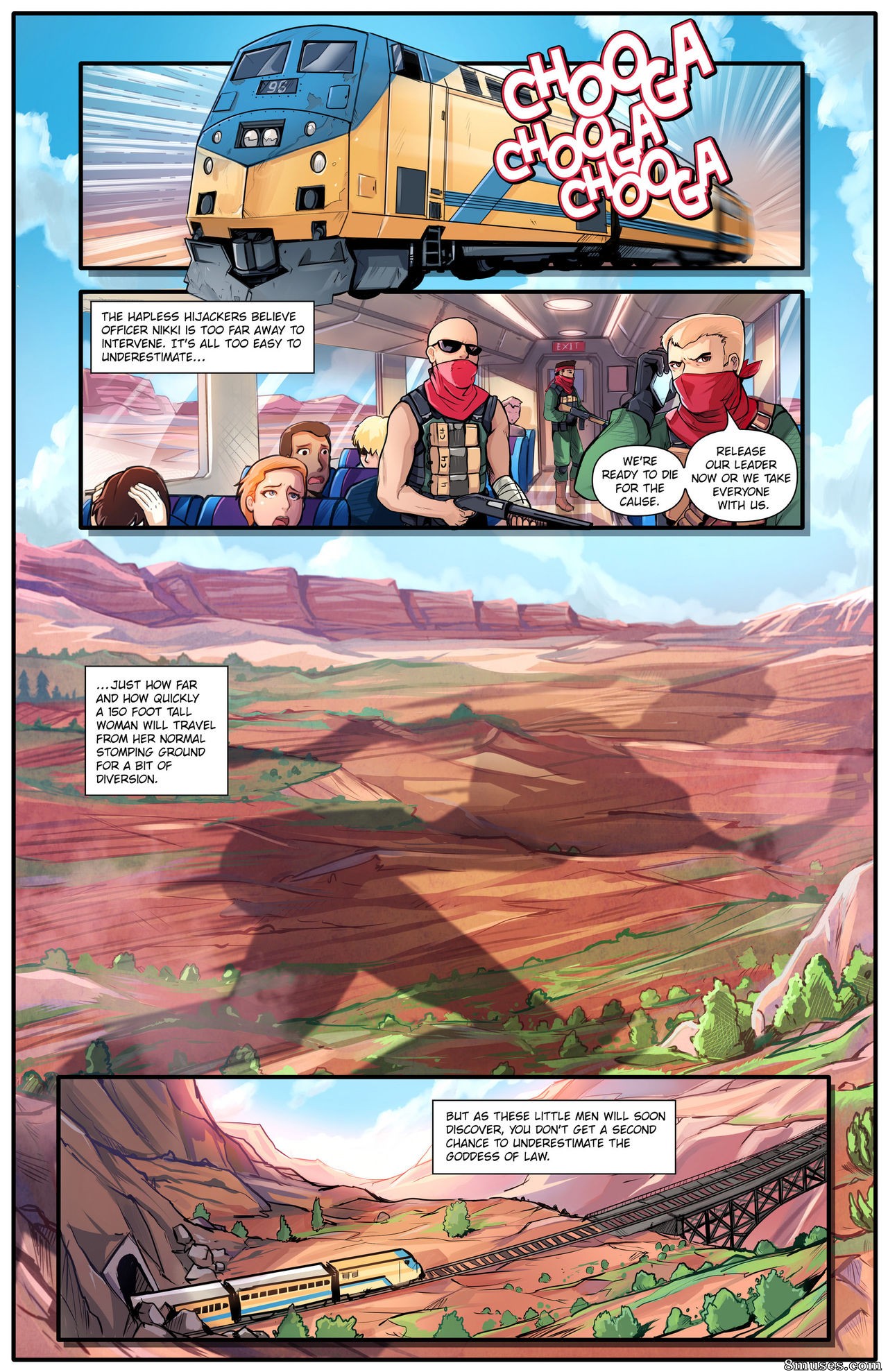 A Goddess of Law - Issue 2 - Page 8