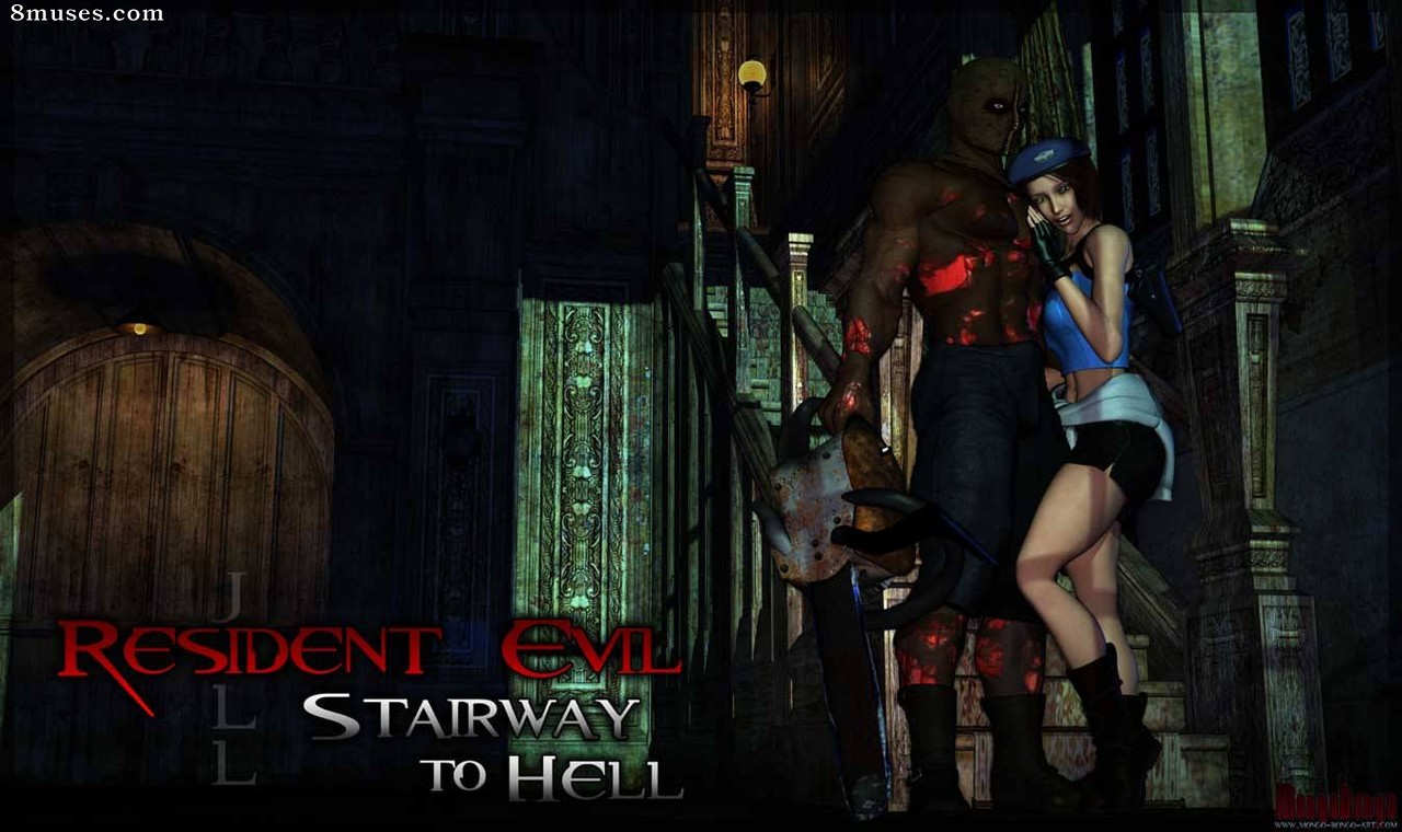 MongoBongo Comics - Resident Evil - Stairway to Hell - Page 1