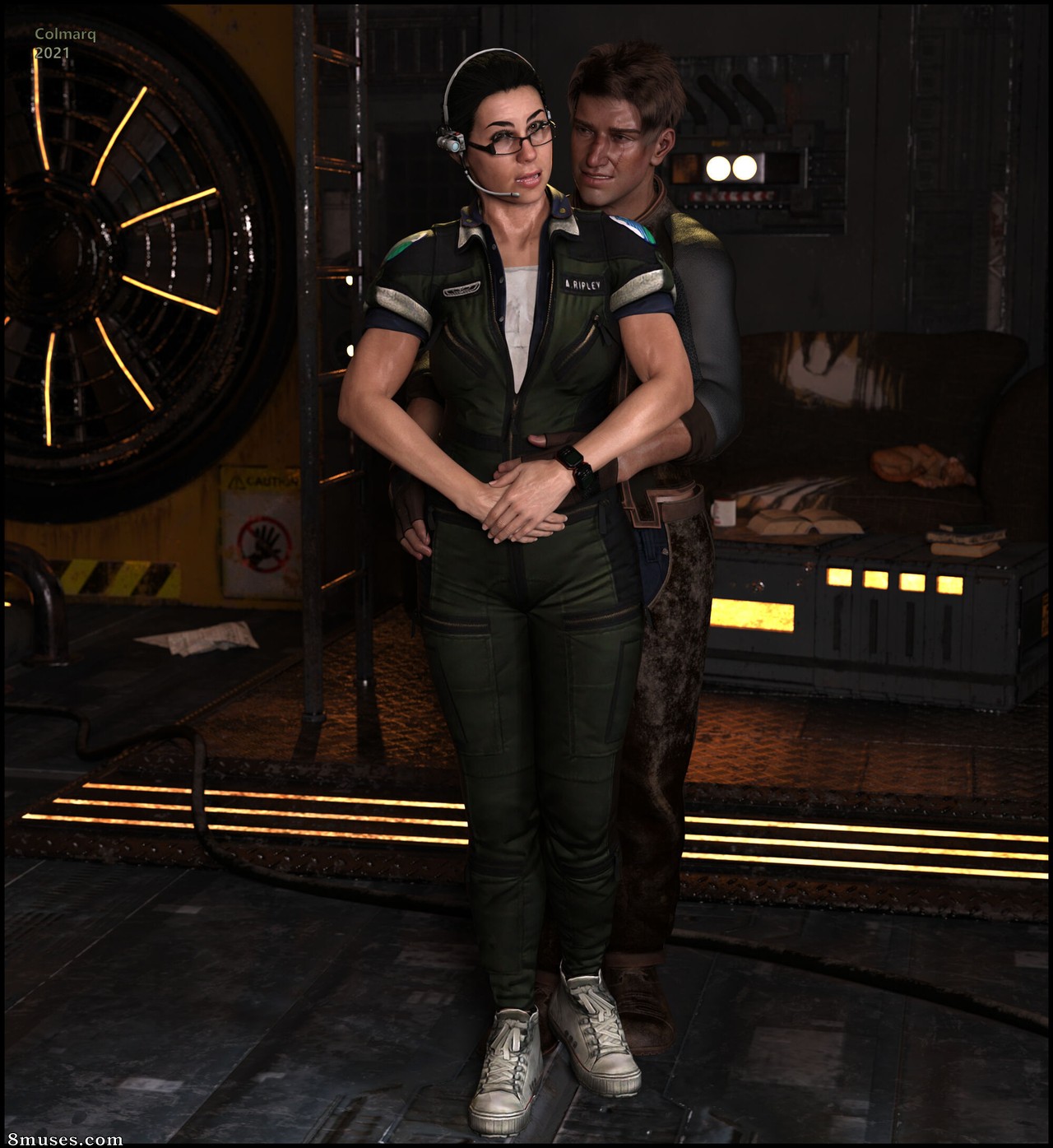 Colmarq - Amanda Ripley - The Technicians Visit - Page 1