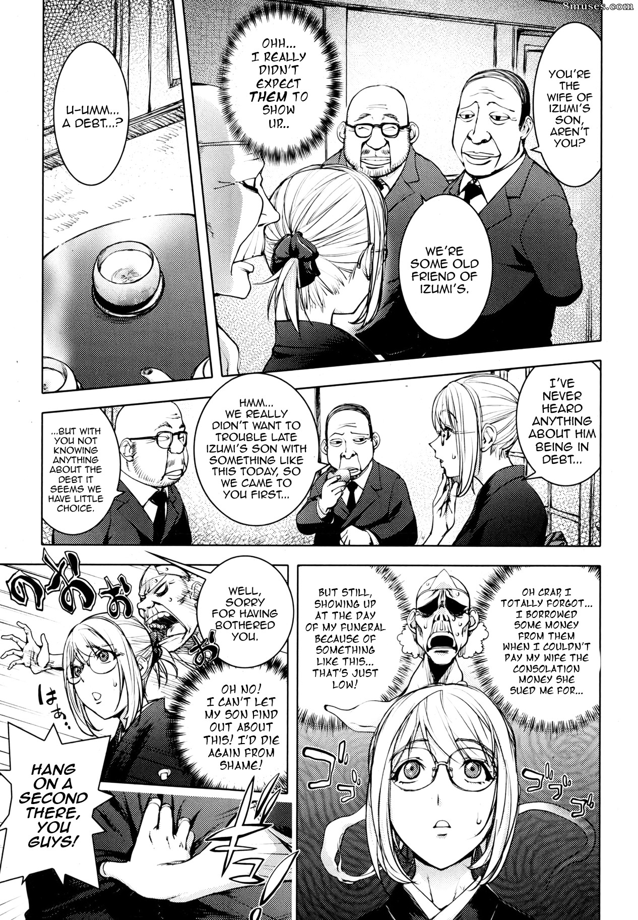Kon-Kit - Mofuku no Kaya-nee Kaya-Nee in her Mourning Dress - Page 7