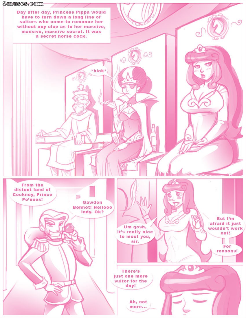 Shia Comics - Princess Pippa vs The Princess of Lesbos - Page 3