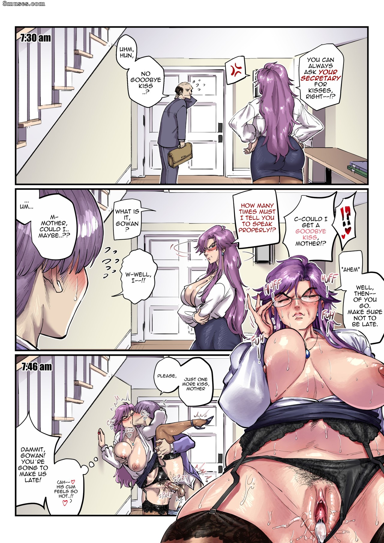 Aarokira Comics - La routine quotidienne d'une mère stricte - Page 4