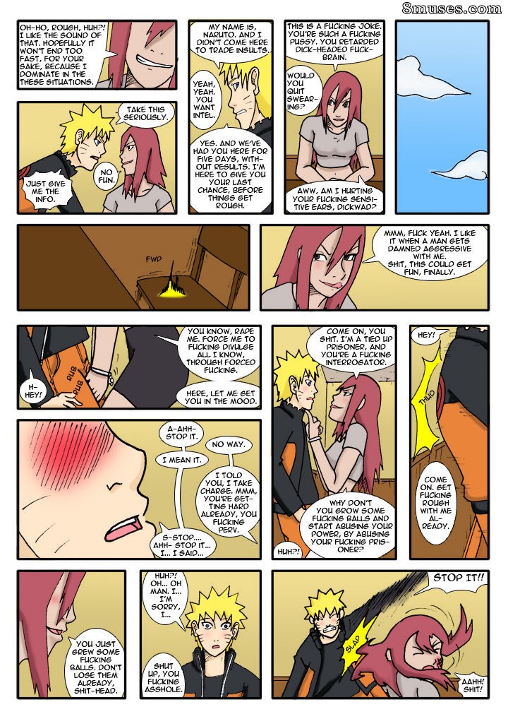 Matt Wilson Comics - Interrogações de Naruto - Página 1