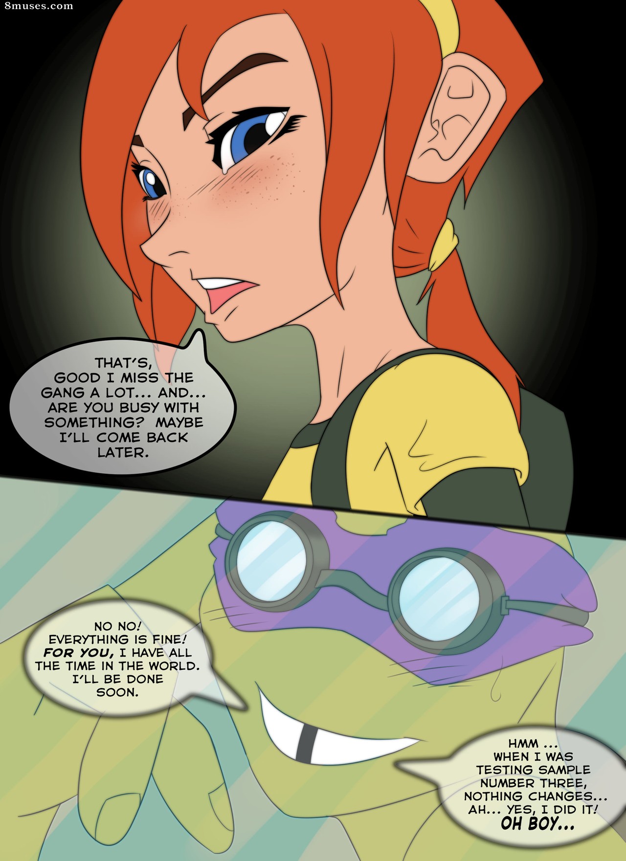 Teenage Mutant Ninja Turtles - TMNT - Relax in April - Page 3