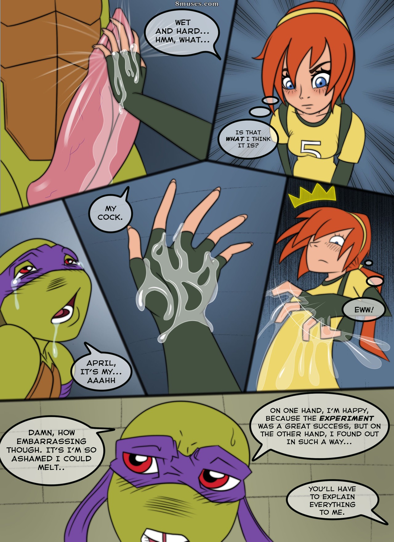 Teenage Mutant Ninja Turtles - TMNT - Relax in April - Page 7