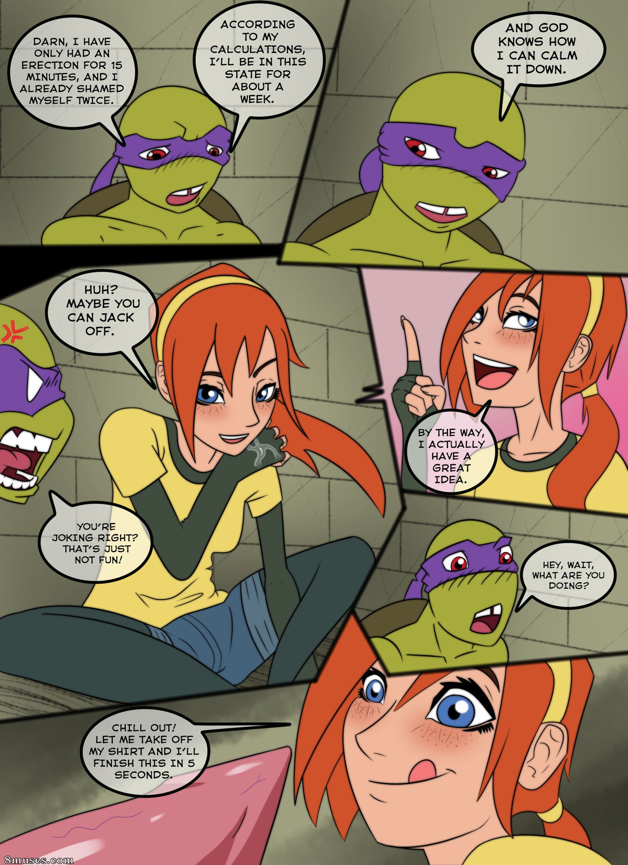 Teenage Mutant Ninja Turtles - TMNT - Relax in April - Page 10