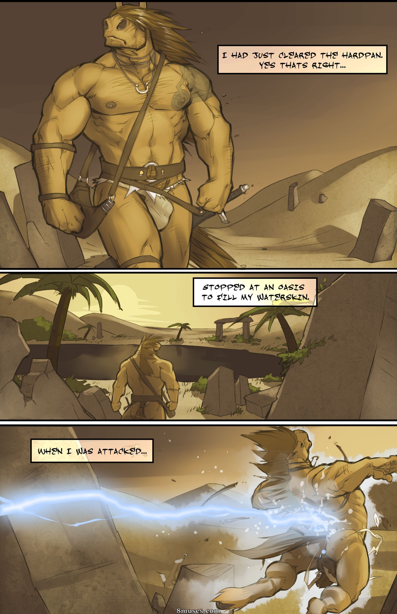Hardblush Comics - Horse with no name - Page 2
