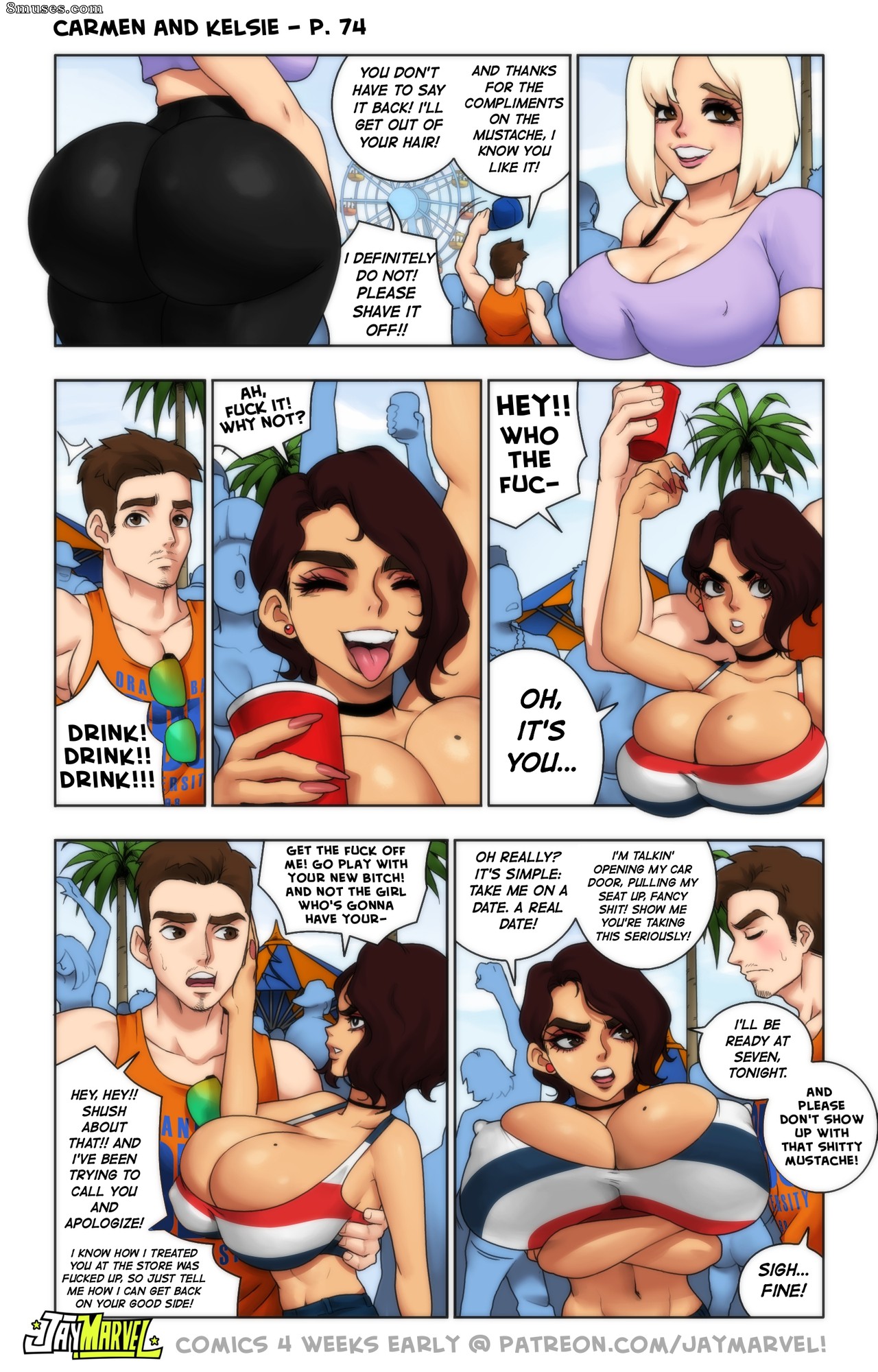 Jay Marvel Comics - Carmen x Kelsie - Page 75