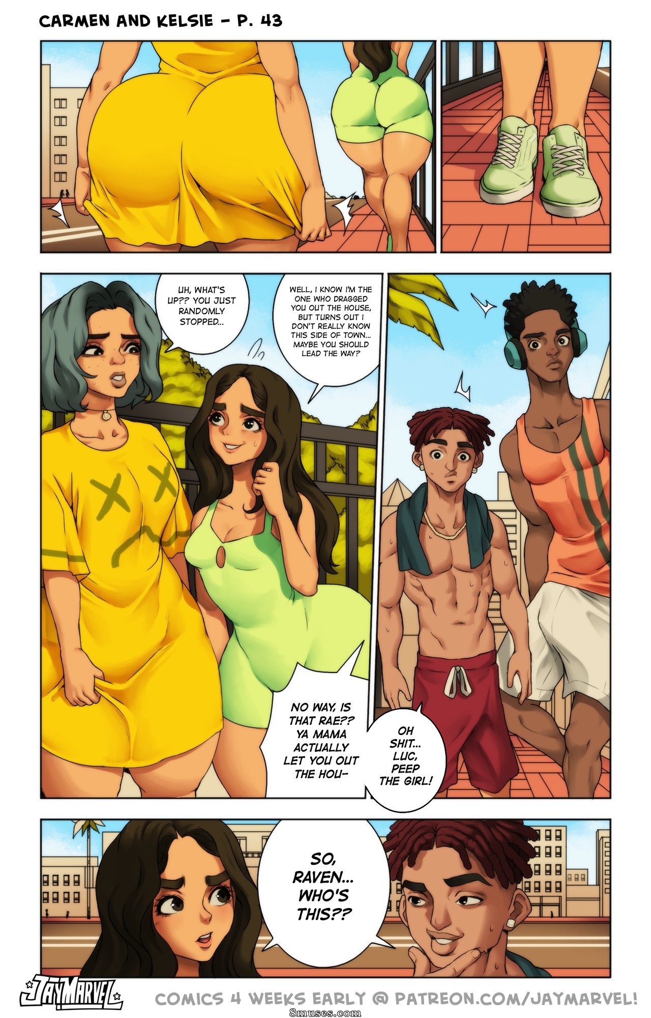 Jay Marvel Comics - Carmen x Kelsie - Page 43