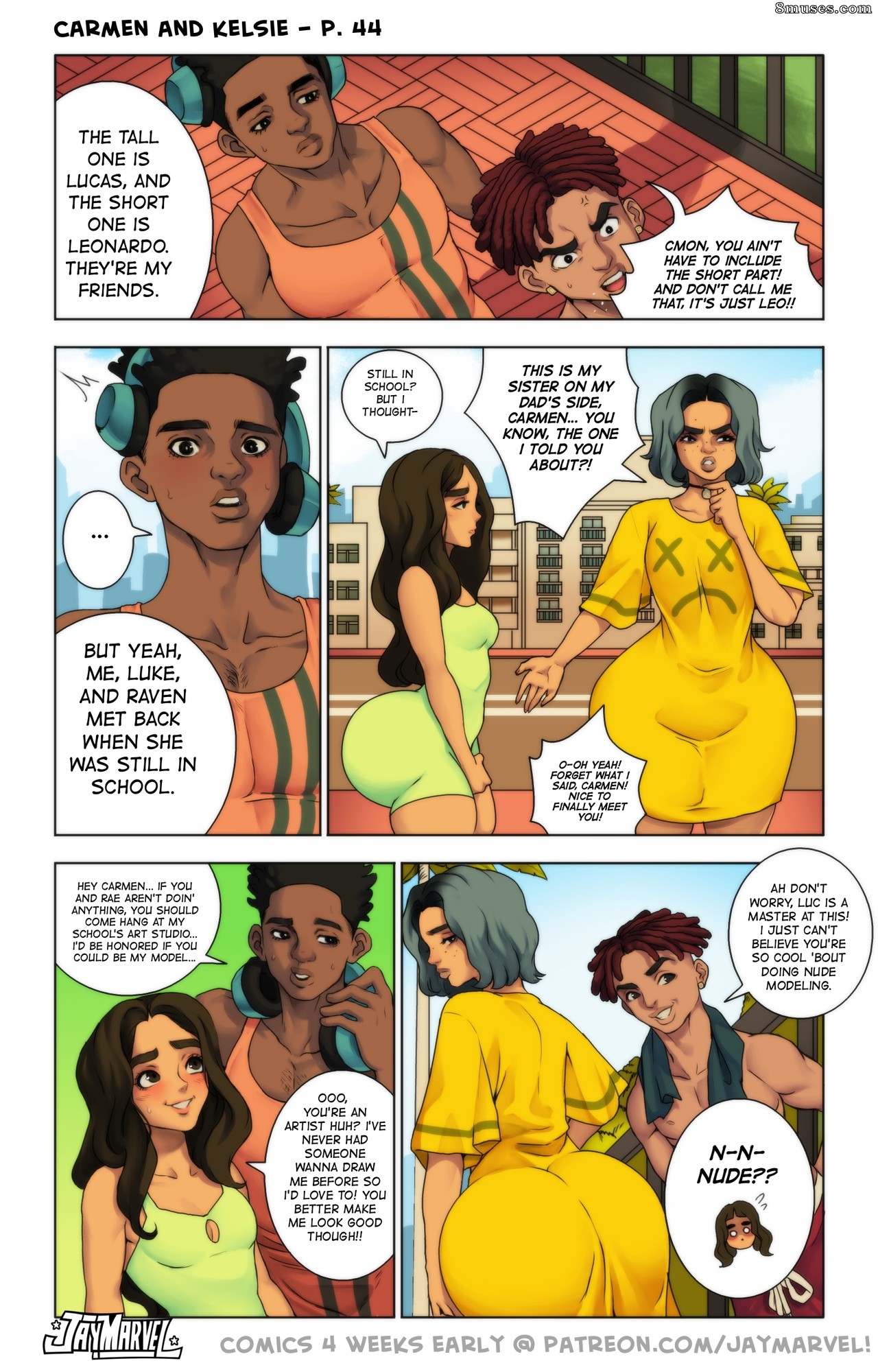 Jay Marvel Comics - Carmen x Kelsie - Page 44