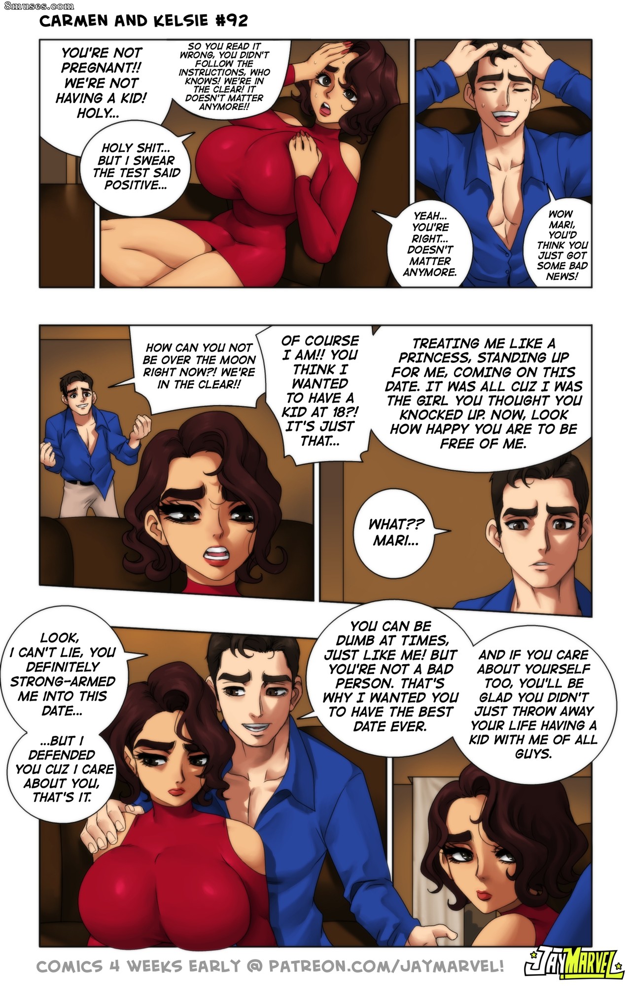 Jay Marvel Comics - Carmen x Kelsie - Page 93