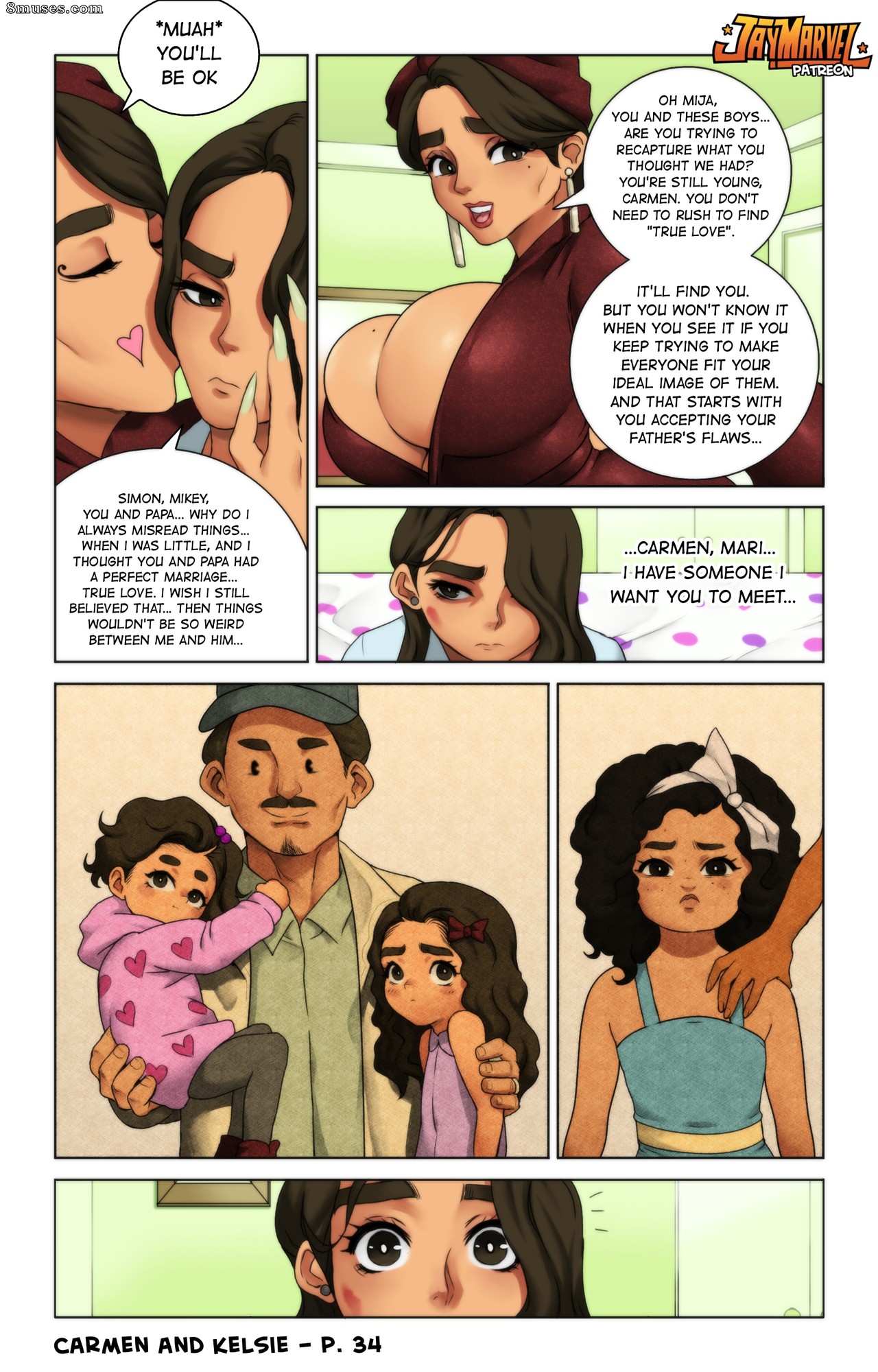 Jay Marvel Comics - Carmen x Kelsie - Page 34