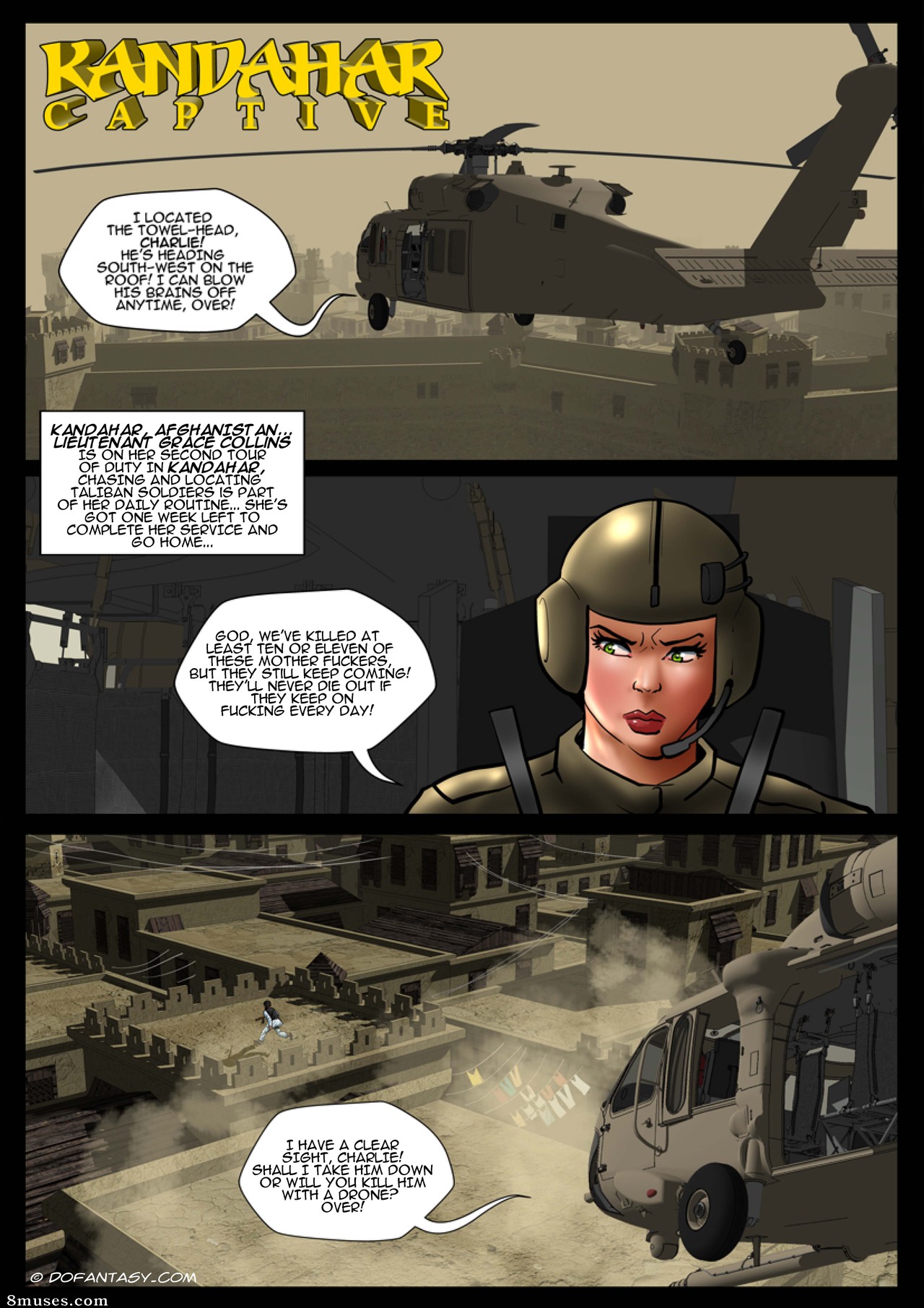 Fansadox Comics - Fansadox 503 - Kandahar Captive - Cagri - Page 4