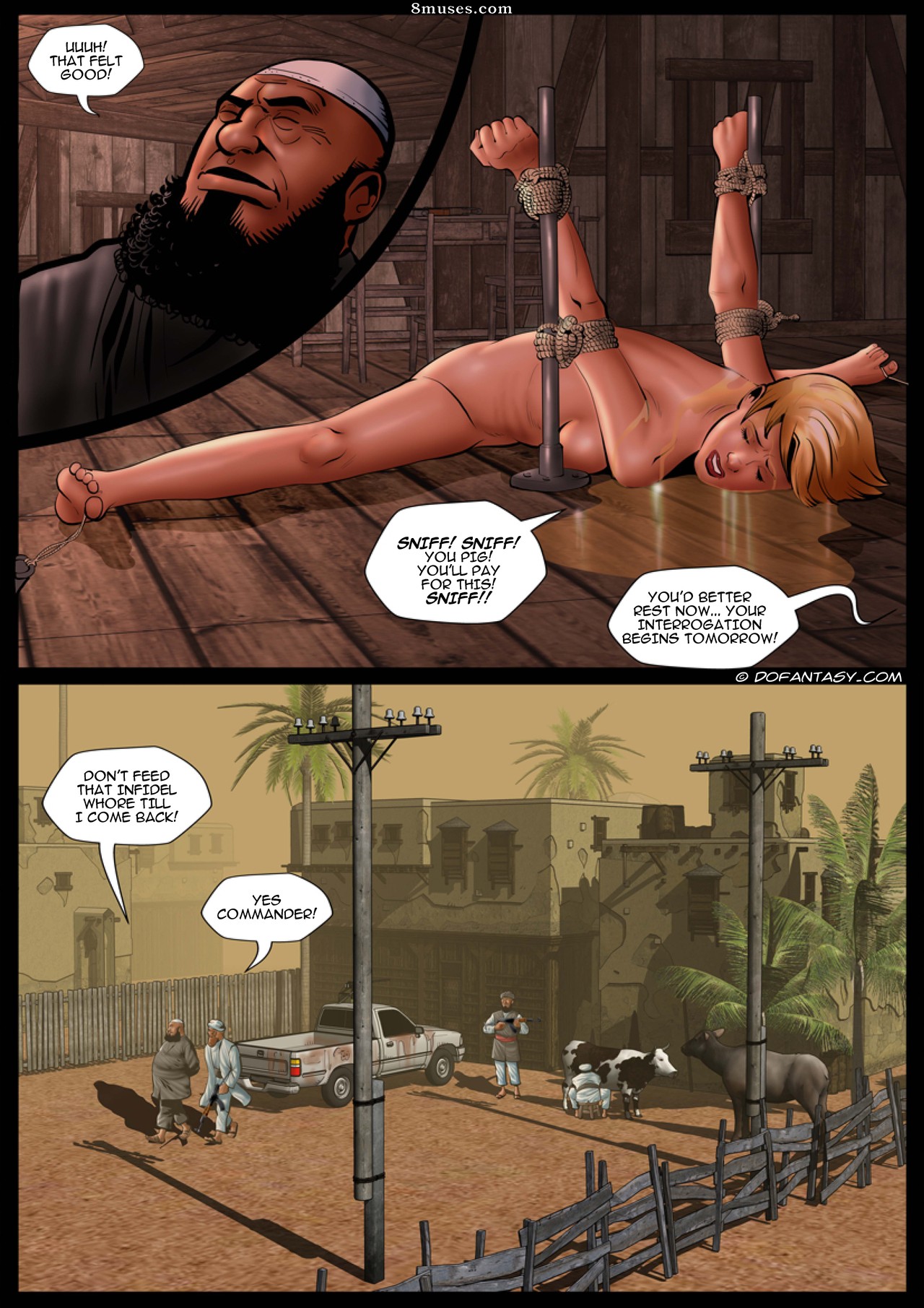 Fansadox Comics - Fansadox 503 - Kandahar Captive - Cagri - Page 12