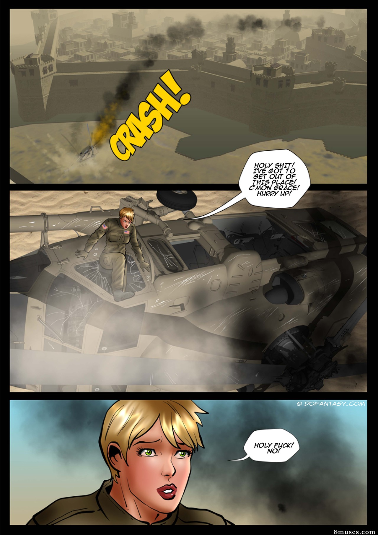 Fansadox Comics - Fansadox 503 - Kandahar Captive - Cagri - Page 8